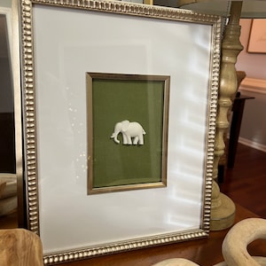 Framed Intaglio Art