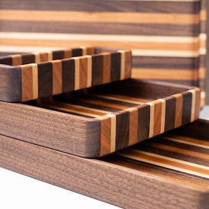 Valet Tray, Hardwood Catch all Trays - Castle Series