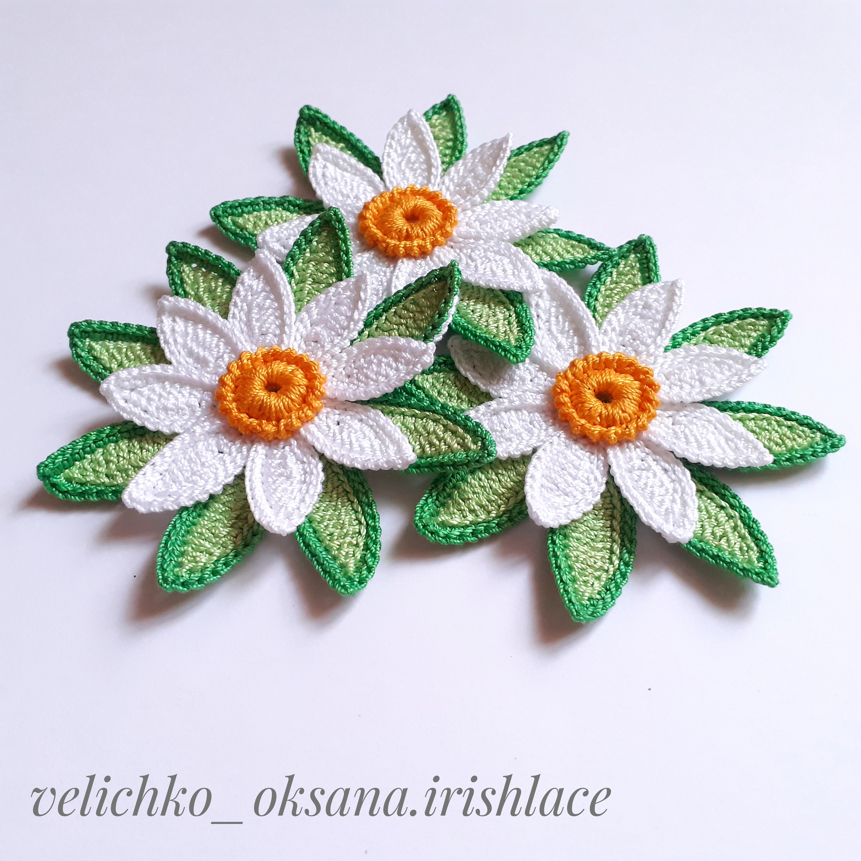 Beautiful Crochet Flower Pattern Lace Flowers Pattern Motifs Floral for