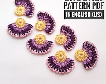 Easy Crochet Flower Pattern: Irish Lace Motif Tutorial (PDF)