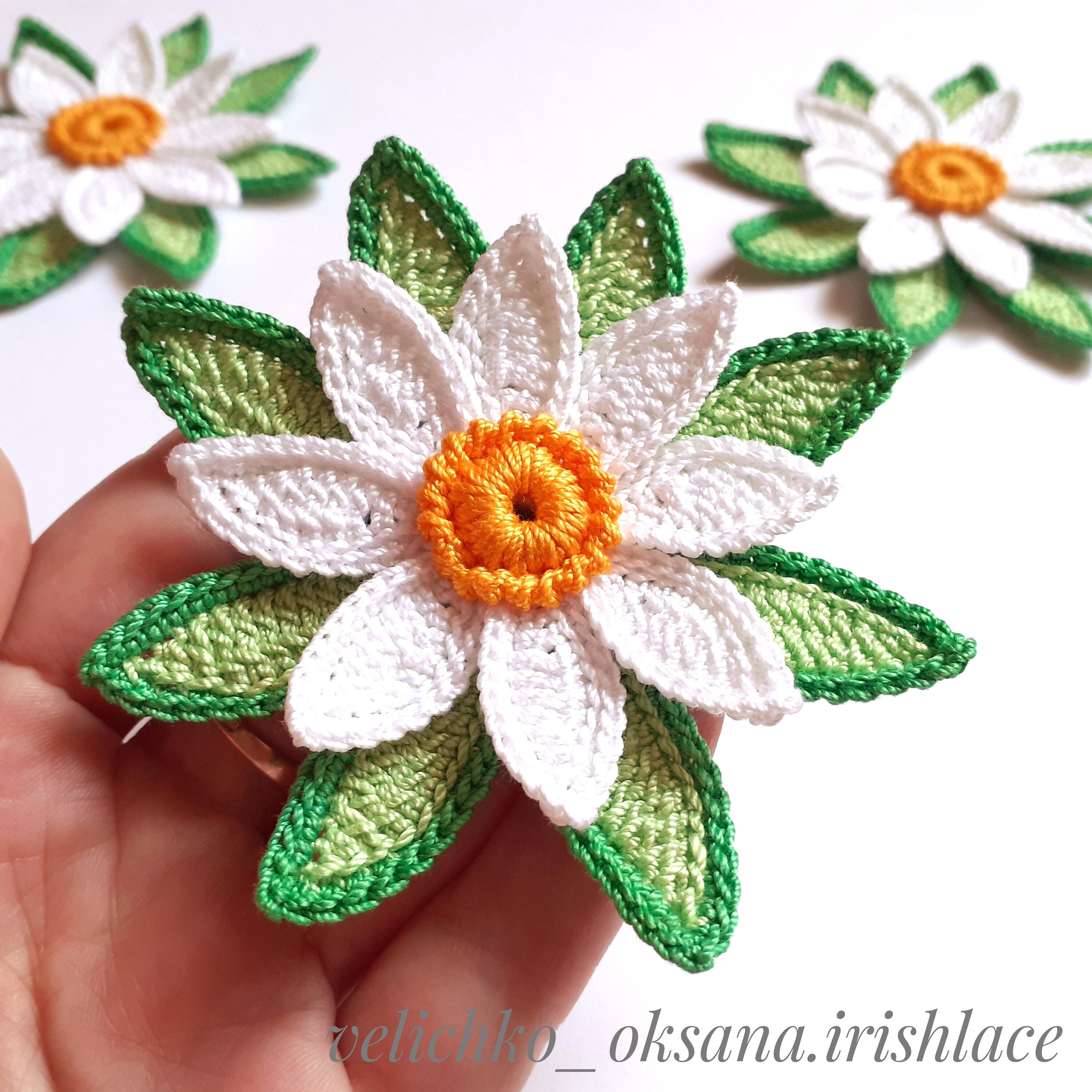 Beautiful Crochet Flower Pattern Lace Flowers Pattern Motifs Floral for