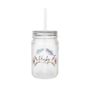 Mason Jar personnalisé | Verres rustiques pour couple, cadeaux pour lui, cadeaux de mariage, décoration hivernale, pot à boisson respectueux de l&#39;environnement