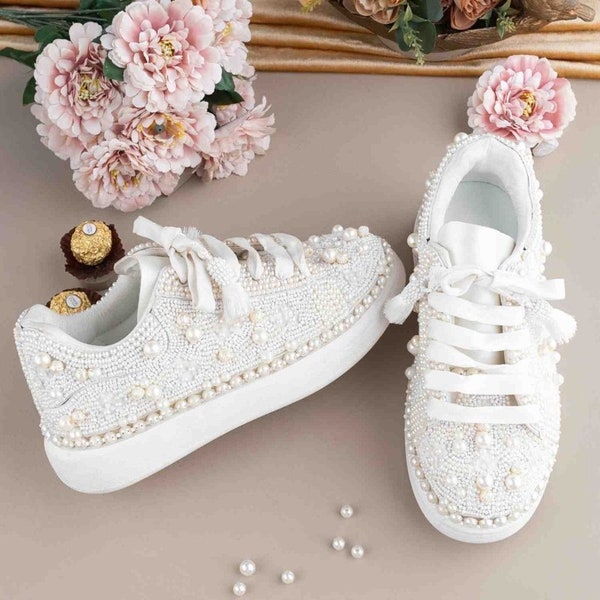 womens bridal sneakers