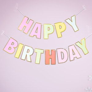 Banderole joyeux anniversaire