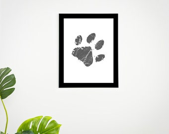 Baby Footprint kit - Inkless print kit hand and footprint - take lovely footprint and handprint safe