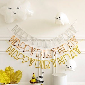 Banderole joyeux anniversaire