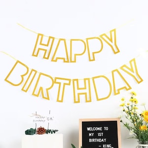 Banderole joyeux anniversaire