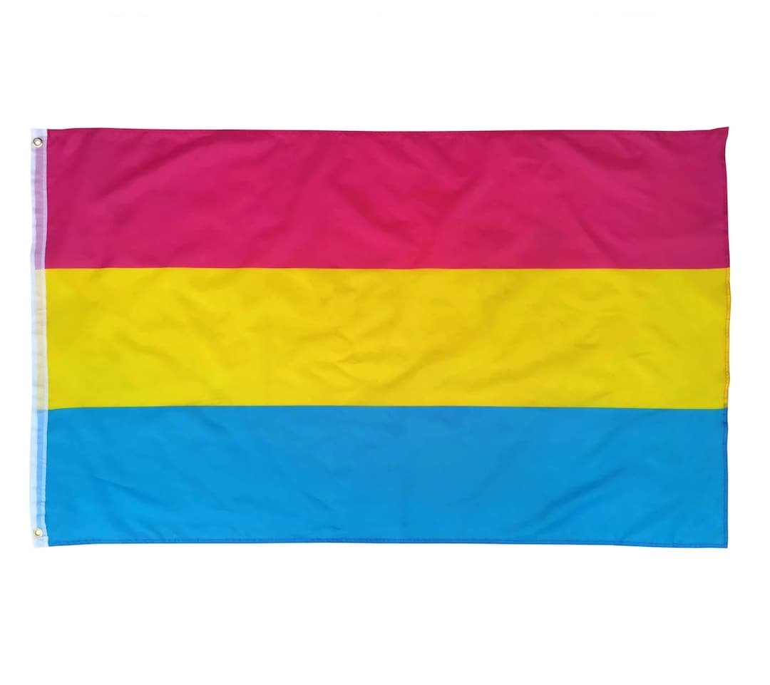 Pansexual Pride Flag 5ftx3ft Premium Quality Indoor/outdoor Use LGBT ...