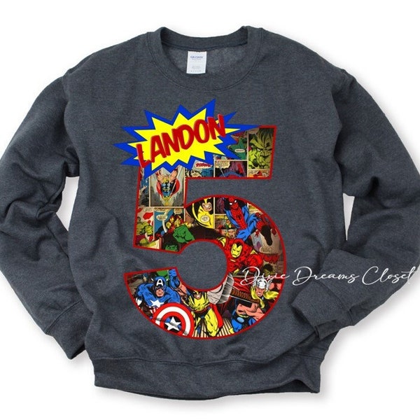 Snoopy Super Héros Vintage - Sweatshirt Comic Peanuts Rétro - Cadeau Fan Snoopy