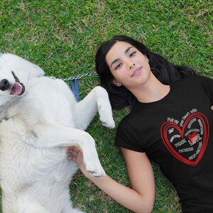 Full fill your heart, t-shirt with red heart, gift shirt with red heart, t-shirt with a beautiful red heart, gift for valentines day.