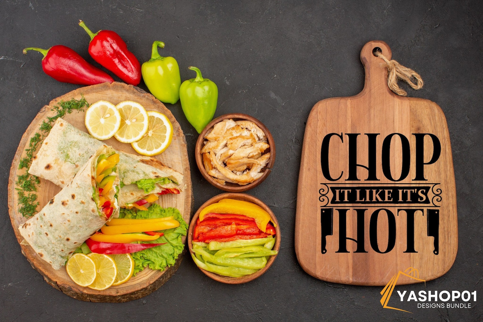 20 Cutting Board Bundle SVG, Bundle Kitchen Svg, Bundle Kitchen SVG Kit, Kitchen SVG Design