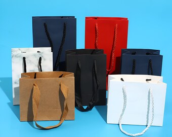 Addon Gift Bags For Jewelry And Accessories, Multi-Color Gift Bags, Multi-Size Gift Bags, Accessory Gift Bags, Kraft Paper Handbag