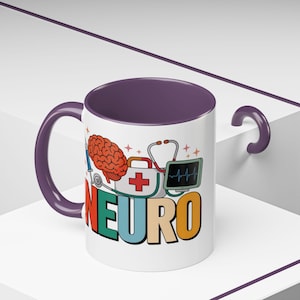 Neuro Coffee Mug: Brain Science Gift for Healthcare Professionals