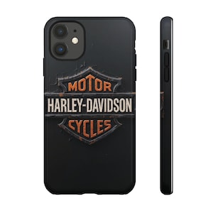 Harley Davidson Shield IPhone Case | Motorcycle Logo Tough Case