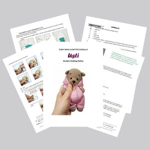 crochet pattern bear, crochet doll pattern, crochet pattern, bear crochet pattern, amigurumi pattern, teddy bear clothes, crochet teddy bear, teddy bear pattern, amigurumi bear, crochet animals, amigurumi tutorials, häkelanleitung, modèle de crochet