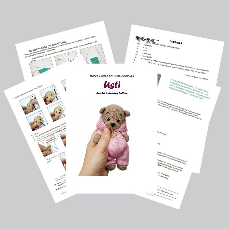 crochet pattern bear, crochet doll pattern, crochet pattern, bear crochet pattern, amigurumi pattern, teddy bear clothes, crochet teddy bear, teddy bear pattern, amigurumi bear, crochet animals, amigurumi tutorials, häkelanleitung, modèle de crochet