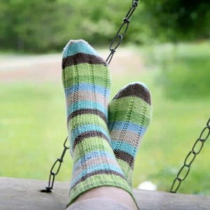 Vanilla Latte Socks Pattern PDF, Knit Crochet Socks,, Easy Sock Patterns for Beginners, Crochet  Pattern PDF