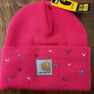 Snowflake Embroidered Toddler Carhartt Beanie Etsy