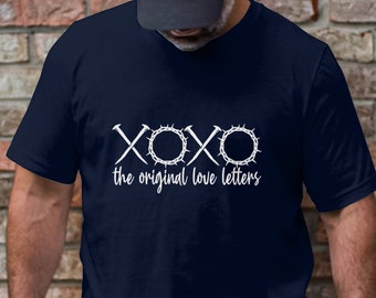 Le lettere d'amore originali, maglietta della fede cristiana per uomo, maglietta per donna, maglietta ispiratrice, maglietta della fede religiosa, maglietta motivazionale