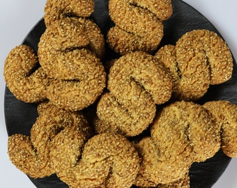 Handmade Sesame Cookies from Brooklyn, New York!