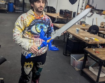 Link's Master Sword - 3D Printed - Zelda Cosplay Prop