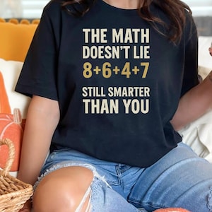 The Math Doesn't Lie Shirt, 86 + 47 = 25th Amendment Tee, Vintage Political Protest Top, Sarcastic History Graphic, Unisex Heavyweight Tee