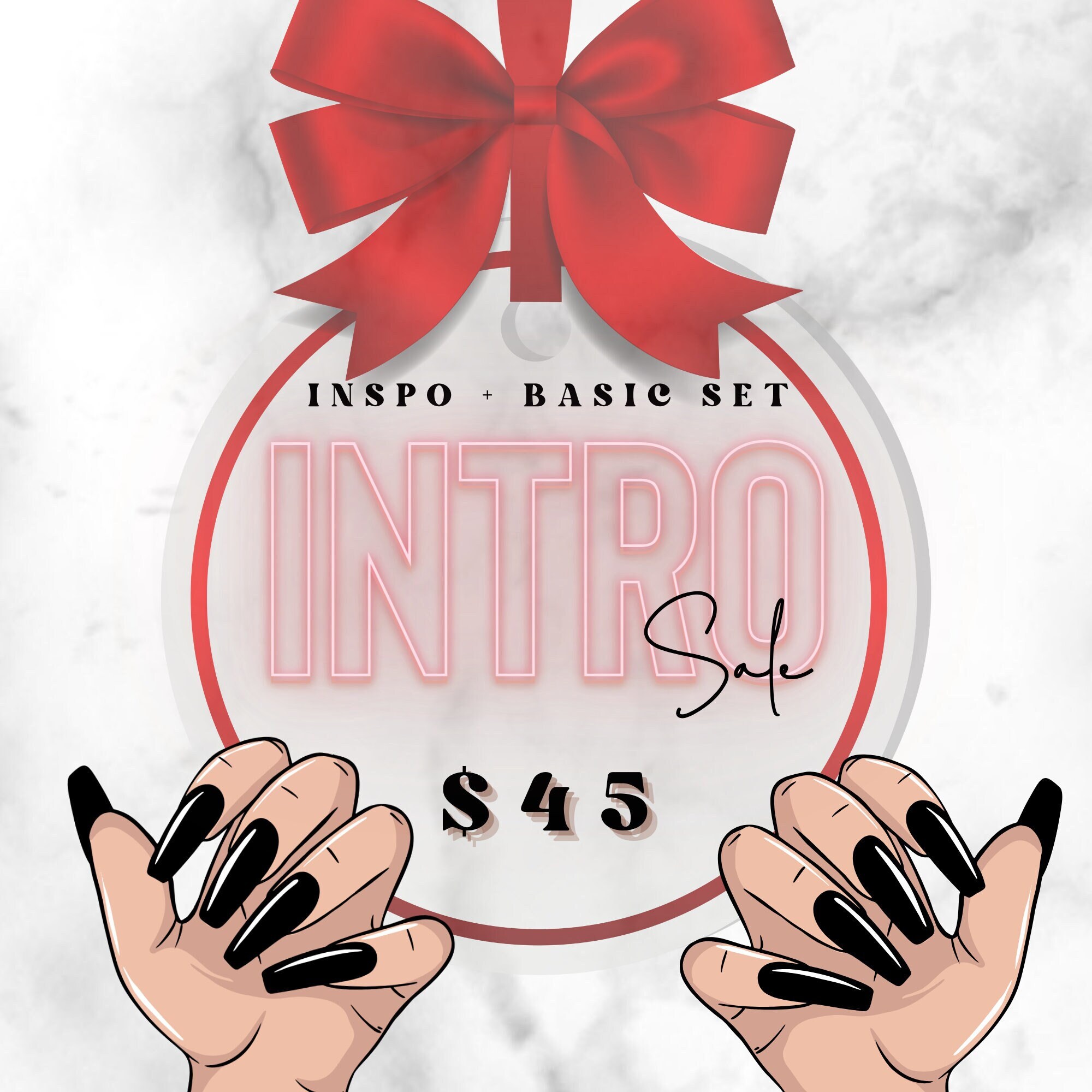 Custom Nails | Inspo + Basic Set