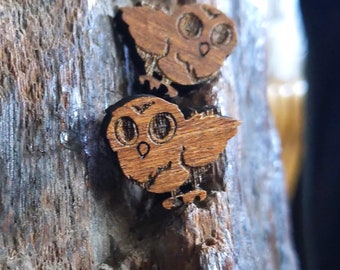 Owl Stud Earrings