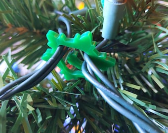 Twist Clips for Holiday Tree Lights