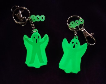 Ghosty Glow in the Dark Keychain