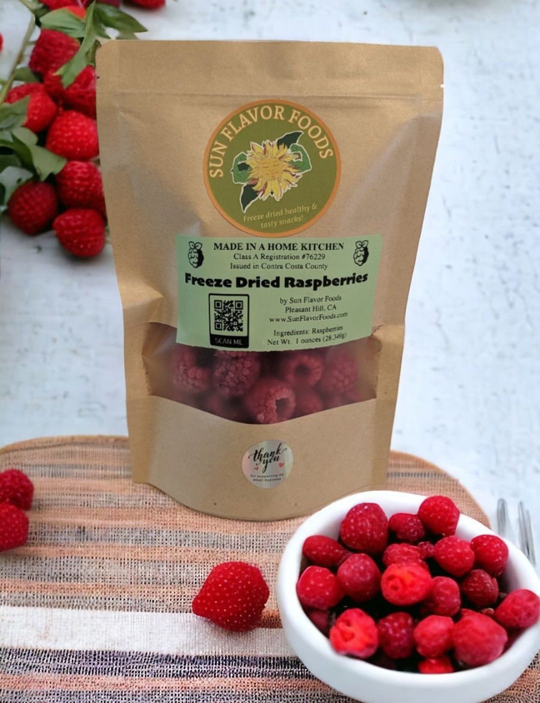 Freeze Dried Raspberry Fruit Vegan Fruit Snack Dried Raspberry Fruit ...