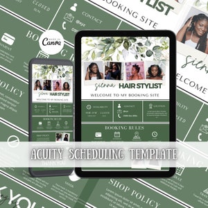 Plantilla de programación de agudeza, Plantilla de programación de agudeza para estilistas, Tecnología de uñas, Tecnología de pestañas, Trenzadora, Plantillas de libros de agudeza para maquilladores DIY