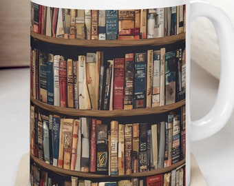 Book lover Mug, perfect gift for readers, book lovers coffee mug, friend gift, fun mug for bookworms, Librarian coffee and tea, Book Club