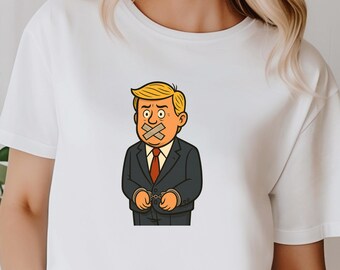 Camiseta unisex "Enciérrenlo, no hay reyes" - Camiseta de resistencia política, camiseta de protesta anti-Trump, ropa activista, regalo liberal, declaración política