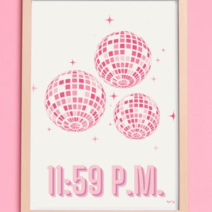11:59 p.m. Pink Disco - Digital Print