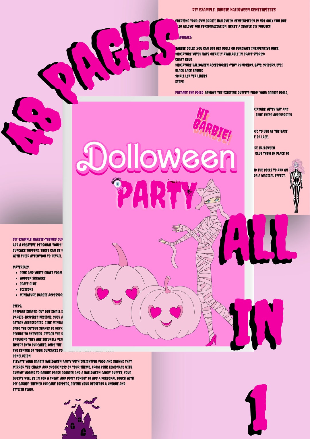 Halloween Party Guide Halloween Party Planning Digital or Etsy