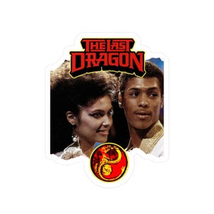 Der letzte Drache 1985 Brocante Leroy Aufkleber, 80er Jahre Film, Vinyl Aufkleber, Martial Arts Dekor, Auto Aufkleber, Laptop Aufkleber, Autofenster Aufkleber, Laptop Aufkleber