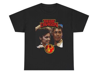 Camiseta de la película El último dragón de 1985, camiseta gráfica vintage, camiseta unisex para fanáticos de las películas, ropa retro de los años 80, camiseta clásica de culto