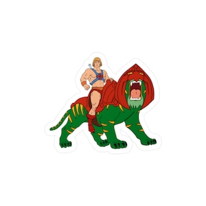 Naklejka winylowa He-Man Kiss-Cut