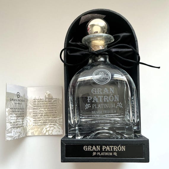 GRAN PATRÓN PLATINUM テキーラ 750ml 6箱　空き瓶2点 GRAN PATRÓN PLATINUM テキーラ 750ml 6箱 空き瓶2点