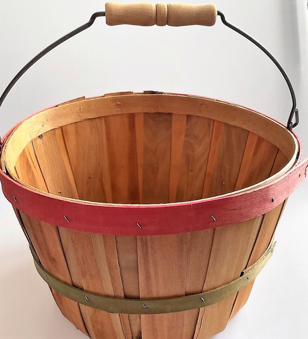 Vintage Bushel Basket Rustic DIY Décor Etsy