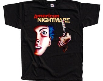 American Nightmare V2 Horror Movie Poster T SHIRT Black All sizes S-5XL Cotton