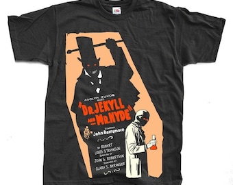 Dr Jekyll et M. Hyde V2 affiche d'horreur T-SHIRT toutes tailles S-5XL coton