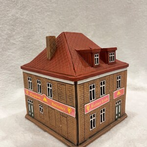 Christmas Ceramic House Art Tealight Candle Holder Room Decoration Handcrafted Collectible Miniature House (G170)