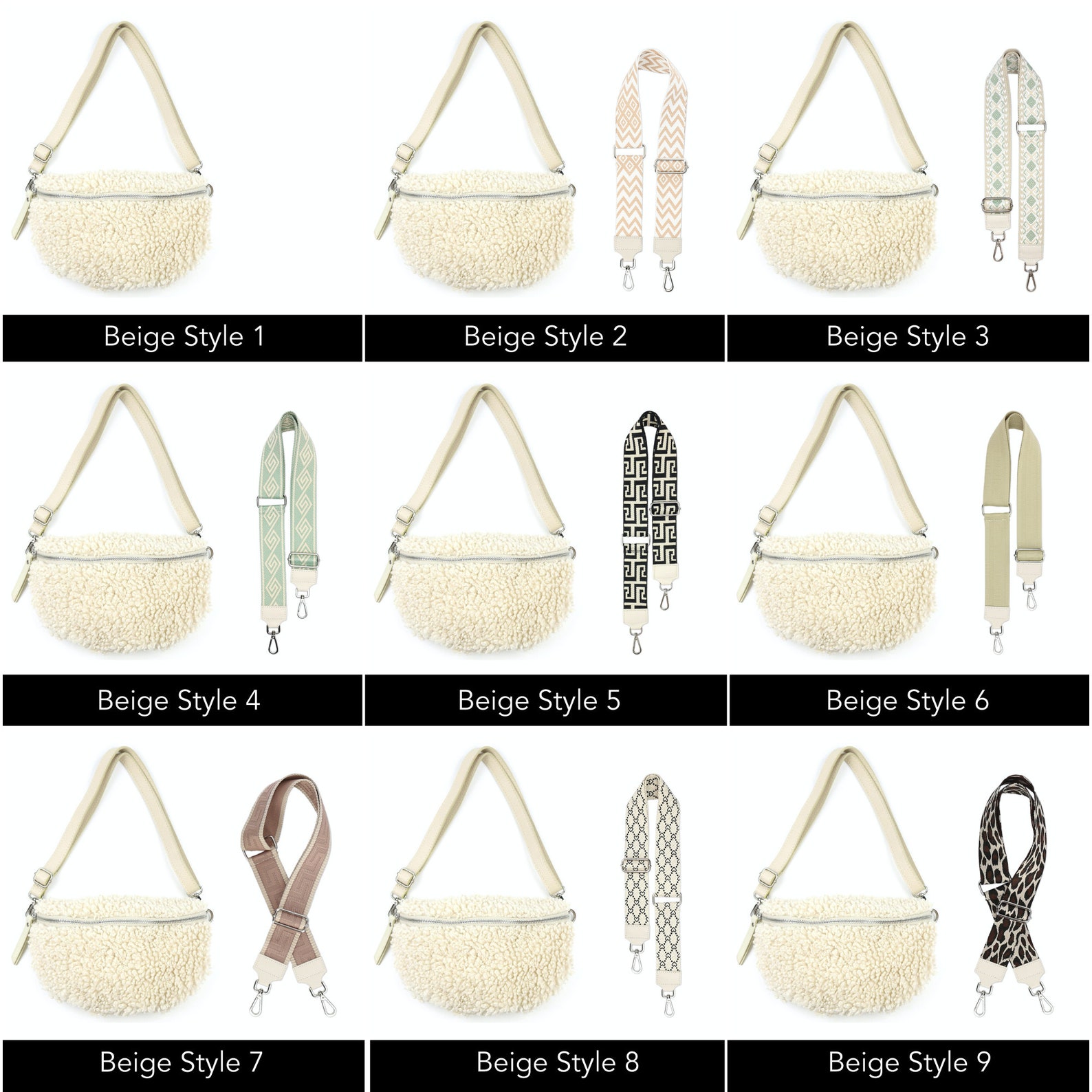 Sac Cartable The Sak Blanc Argenté – Cuir Grainé Moyen – Fermeture éclair