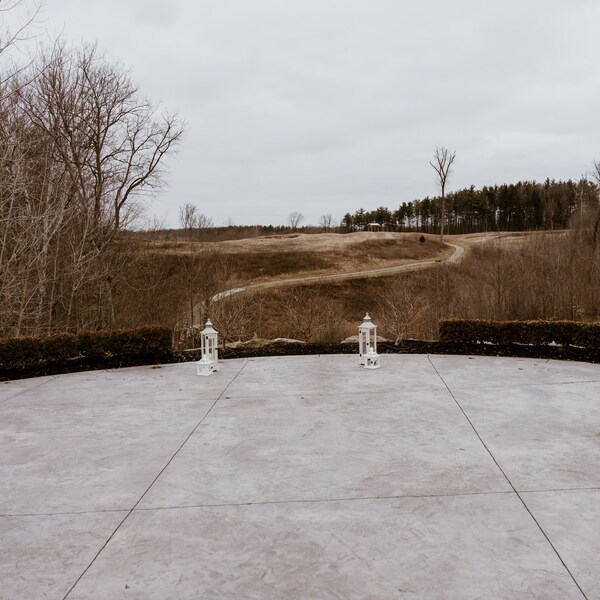 Wedding Ceremony Rustic Winter DIGITAL Art | Rustic Landscape PRINTABLE Digital Download | 808 Farmhouse