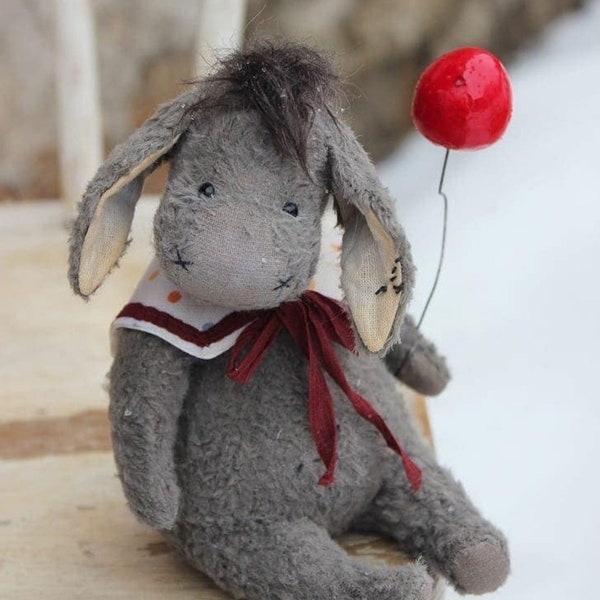 Sewing Kit For 5 Inch Donkey Inc Ready Made Collar And Cherry Balloon