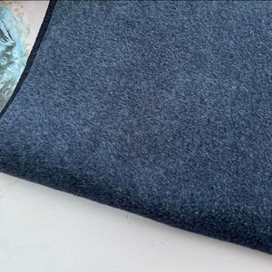 10 x 8 Inch of Very Luxurious Italian Mini mohair, about 1 mm pile, No Stretch, Woven backing (NIM02)