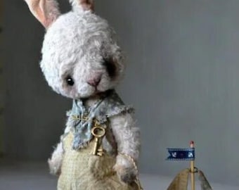 Sewing Set for  10 inch Rabbit  &quot;Country Boy&quot; (Trousers and Scarf Not Included)