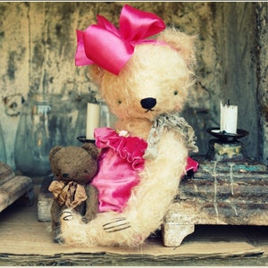 PDF Sewing pattern for 11&quot; & 4&quot; bears &quot;Marylin and Malvin